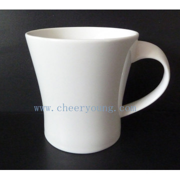 Tasse à café en porcelaine blanche (CY-P143)